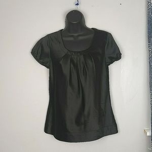 The Limited Black Silky Blouse